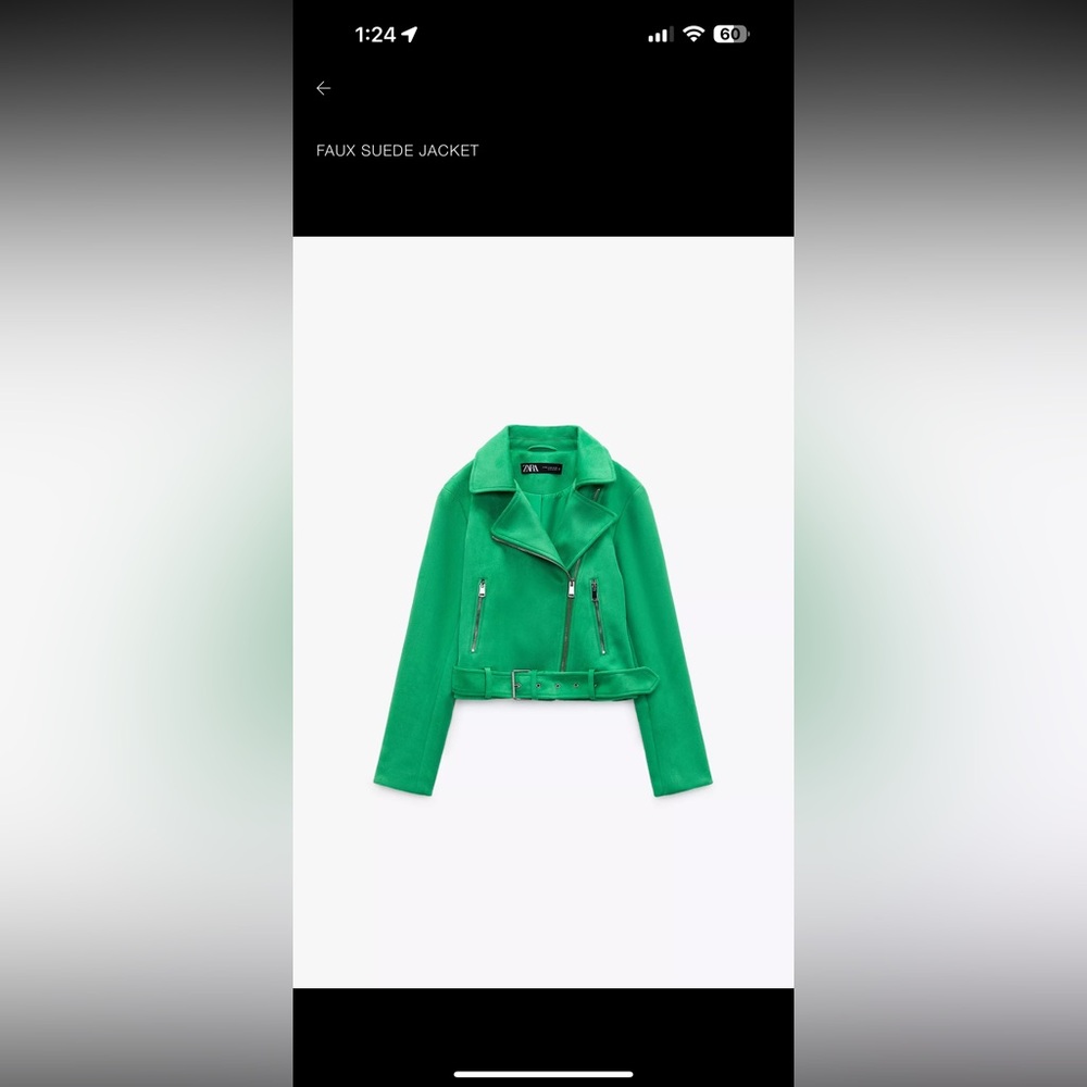 Zara Green Jacket
